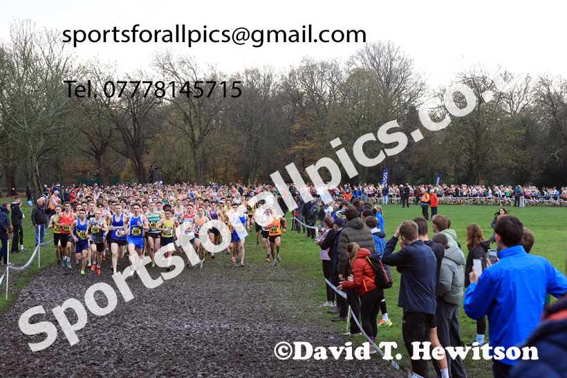 Senior Mens and Under-23s 2025 Liverpool Cross Challenge, Sefton Park, Saturday, November 22th. Photo: David T. Hewitson/Sports for All Pics